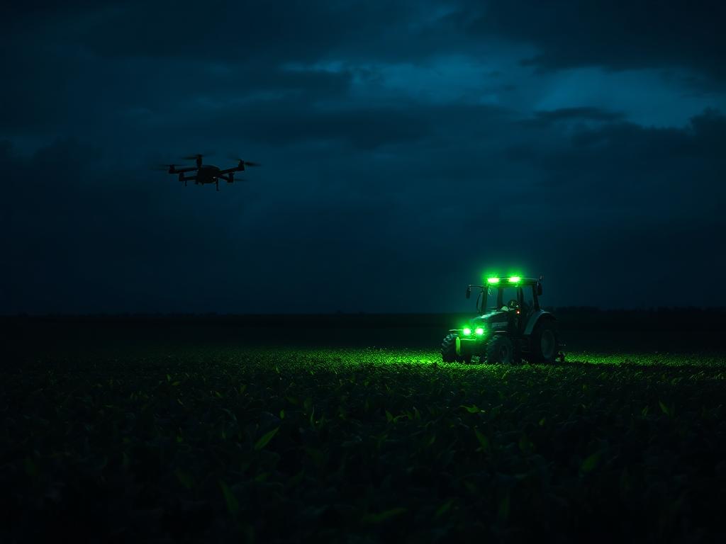 Colheita conectada: drones no campo gaúcho